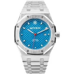 MIYEN - MONACO - Blue - mit Stahlarmband / 40 MM