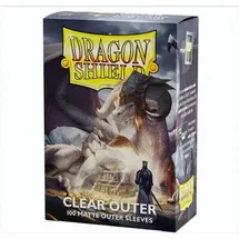 Arcane Tinmen Dragon Shield Outer Sleeves Matte Clear (100)