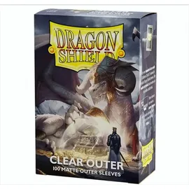 Arcane Tinmen Dragon Shield Outer Sleeves Matte Clear (100)