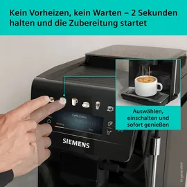 Siemens EQ600 iAroma TP601E09 Klavierlack schwarz