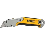 DeWalt DWHT10046-0 Cuttermesser mit einziehbarer Klinge, inkl. 5 induktionsgehärteten Ersatzklingen