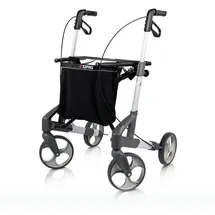 TOPRO Troja Original Leichtgewicht-Rollator Größe M Silber