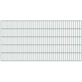 GAH Alberts Doppelstabmattenzaun Set 5 Matten 1,60 x 10 m grün 643836