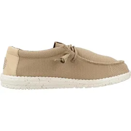 HEYDUDE Wally Sport Mesh Herren Beige/Braun 44