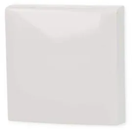 Berker Rahmen mit Klappdeckel polarweiß glänzend