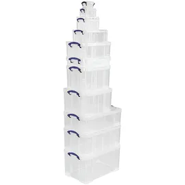 Really Useful Box Aufbewahrungsbox 64C 44x31x71cm 64l transparent