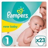 Pampers Premium Protection New Baby Größe 1 (Neugeborene), 22 Windeln
