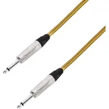 Adam Hall Cables 5 STAR IPP 0450 VINTAGE - Instrumentenkabel Neutrik 6,3 mm Klinke auf 6,3 mm Klinke 4,5 m