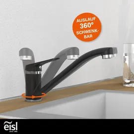 Eisl Spültischarmatur Speed schwarz  NI182SCR-B