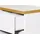 Jahnke Eckschreibtisch Cu-Libre 125 E weiß / Eichen