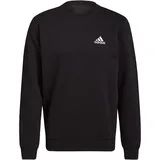 Adidas Essentials Fleece Sweatshirt Black / White S