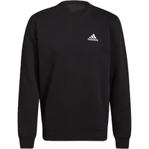 Adidas Essentials Fleece Sweatshirt Black / White S