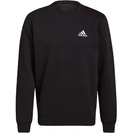 Adidas Essentials Fleece Sweatshirt Black / White S