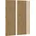 INOSIGN Wandpaneel INOSIGN Silencio beige 2 St. 40 x 120 cm