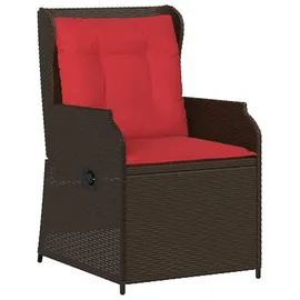 vidaXL Gartenbank 2 pcs 220 x 0 x 0 cm Braun