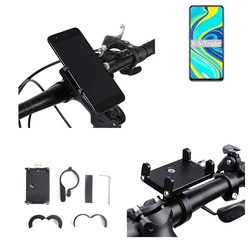 K-S-Trade für Xiaomi Redmi Note 9 Pro Smartphone-Halterung, (Handyhalterung das Fahrrad Halter Lenkstange Fahrradhalterung) schwarz