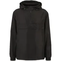URBAN CLASSICS Recycled Basic Pull Over Jacket schwarz XS