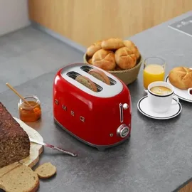Smeg TSF01RDEU Rot / Hochglanz