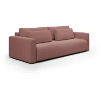 Fun Möbel Sofa, Rosa, Textil, 238x85x103 cm, Wohnzimmer, Sofas & Couches, Schlafsofas