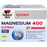 Queisser Doppelherz Magnesium 400 Citrat system Granulat 60 St