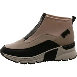 Rieker N6352 hellbeige-schwarz 41