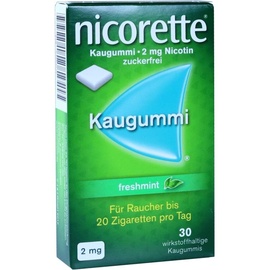 NICORETTE Freshmint 2 mg Kaugummi 30 St.