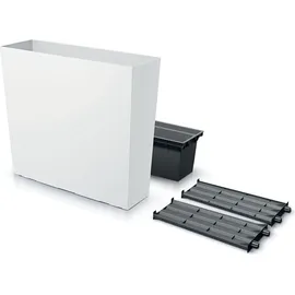 Prosperplast Urbi Case Tower 23,5 x 77 x 68,6 cm Weiß