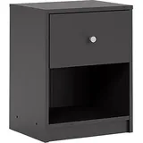 Home Affaire Nachtschrank May 37,9 x 30,1 x 48,4 cm Schwarz