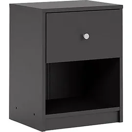 Home Affaire Nachtschrank May 37,9 x 30,1 x 48,4 cm Schwarz