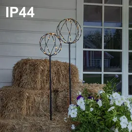 Star Trading LED-Erdspieße 2er-Set