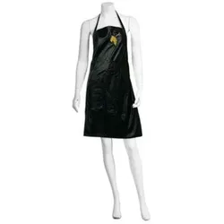 Comair  Färbeschürze Gold Design schwarz