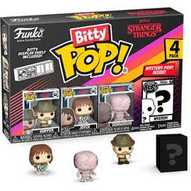 Funko Pop! Stranger Things Bitty POP! 4er-Pack Hopper 2,5 cm #83664