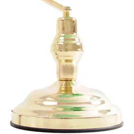 ETC Shop Nostalgie Antik Retro Banker Lampe Grün 2 St.