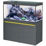 Müller + Pfleger GmbH & Co. KG EHEIM incpiria reef 430 Meerwasser-Riff-Aquarium mit Unterschrank graphit