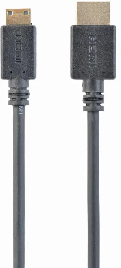 Gembird HDMI - mini HDMI, 3m HDMI-Kabel HDMI Typ A (Standard) HDMI Type C (Mini) Schwarz