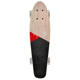 Streetsurfing Street Surfing Beach Board Wood Bloody Mary 25 ́ ́ Cruiser Skateboard - Red / Black - One Size