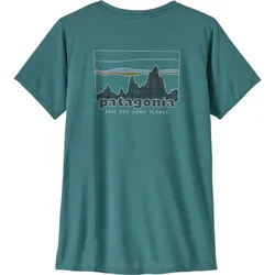 Patagonia Cap Cool Daily Graphic Damen T-Shirt Graphic Shirt