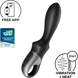 Satisfyer Heat Climax Connect App, 20,5 cm, schwarz