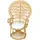 moebel-direkt-online Sessel Peacock Polyester 0 x 0 x 0 cm Beige mit Sitzkissen