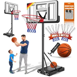 Kesser Basketballkorb höhenverstellbar 160-210 cm Weiß