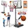 Kesser Basketballkorb höhenverstellbar 160-210 cm Weiß