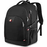 Della Gao Laptop Rucksack Herren, Arbeit Business Rucksack Wasserdicht Rucksack Schule Tasche Damen Daypack mit USB Ladeanschluss Rucksack für Männer Frauen Schule Arbeit Reisen