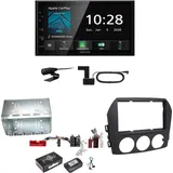 Kenwood DMX5020DABS Android Auto CarPlay Einbauset für Mazda MX-5 NC FL