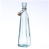 MARELIDA Glasflasche mit Bügelverschluss Recyclingglas 360ml