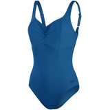 Speedo Damen Shaping AquaNite 1 Piece Badeanzug, Aegean Blau, 38