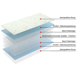 Matratzen Perfekt Federkernmatratze Smaragd Federkern 27cm hoch