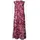 STREET ONE Maxikleid mit Print Rosa 34
