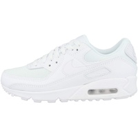 Nike Damen Nike Air Max 90 Women's Shoe sneakers, Weiß White White White Wolf Grey, 40.5 EU