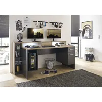 bega office Gaming Desk 39-269-T3 grau/artisan eiche