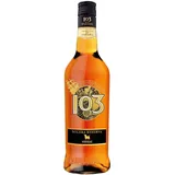 Osborne 103 Etiqueta Negra – Brandy de Jerez Solera Reserva aus Spanien, hergestellt nach dem Solera-Verfahren in Eichenholzfässern gereift mit 36% vol. (1x 0,7l)